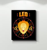Leo Wrapped Canvas | Zodiac series 1 - Beyond T-shirts